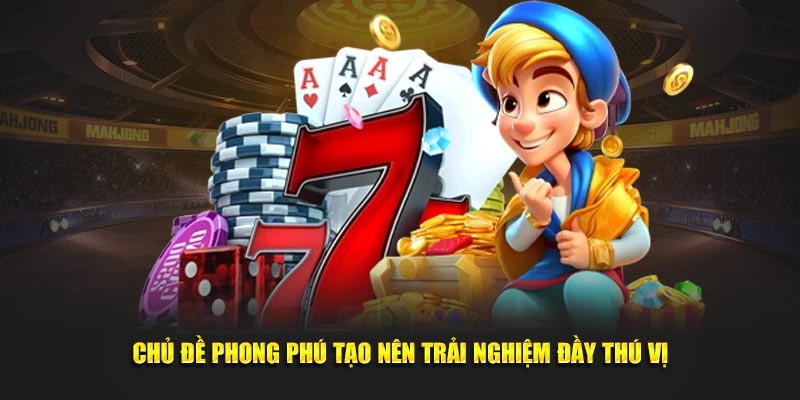 Slot Game 777 Dafabet - Quay Thưởng Dễ Dàng, Săn Quà Cực Khủng Chủ đề phong phú tạo nên trải nghiệm đầy thú vị